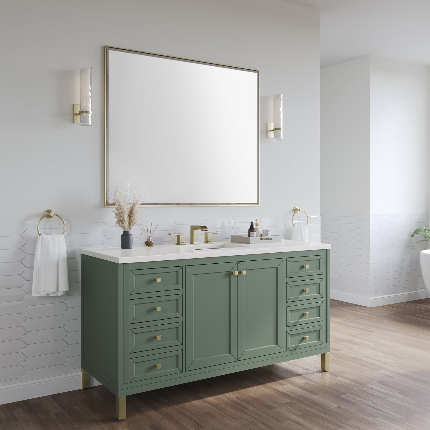 Chicago 60" Single Vanity