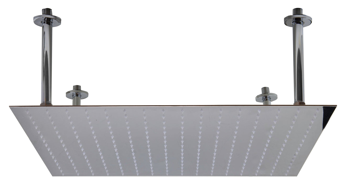 ALFI brand RAIN24S 24" Square Ultra-Thin Rain Shower Head