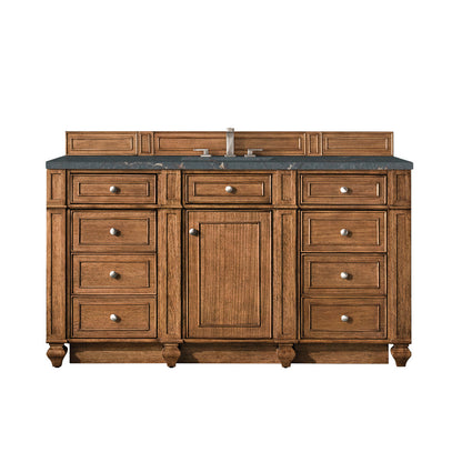 Bristol 60" Single Vanity Cabinet, Bright White