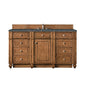 Bristol 60" Single Vanity Cabinet, Bright White
