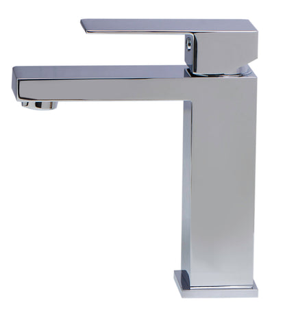 ALFI brand AB1229 Square Single Lever Bathroom Faucet