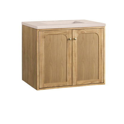 Laurent 30" Single Vanity Cabinet, Light Natural Oak