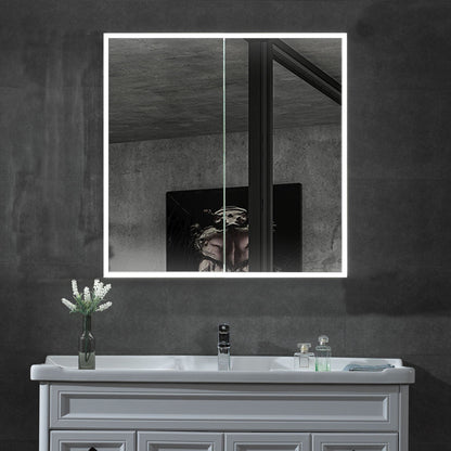 ALFI brand  ABMC3630 36" x 30" Double Door LED Light Medicine Cabinet