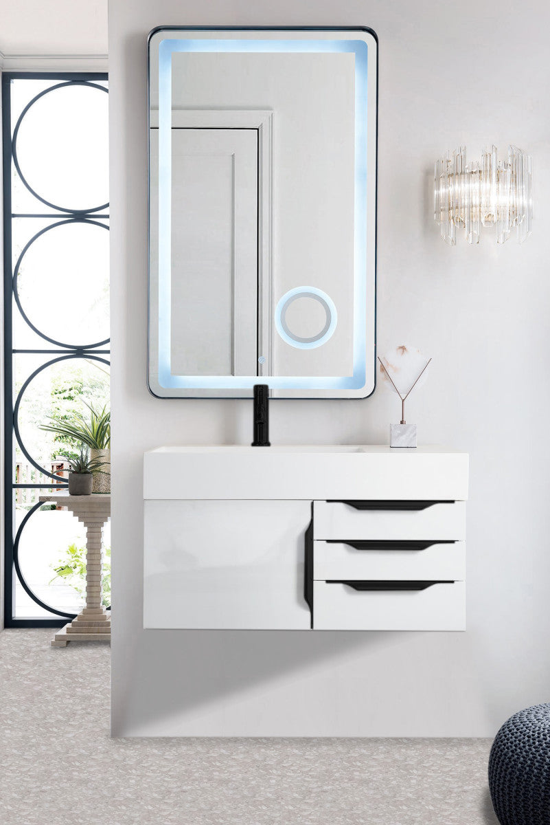 Columbia 36" Single Wall Mount Vanity Cabinet