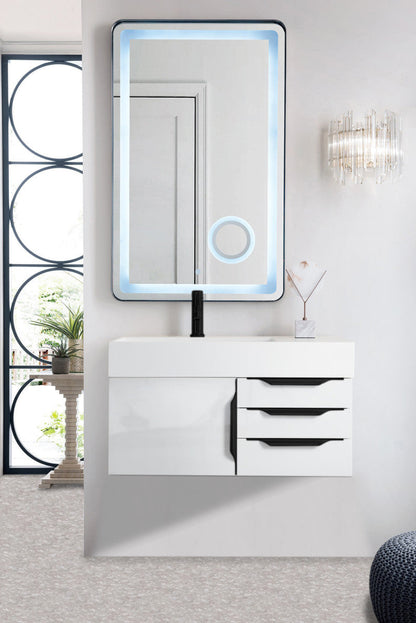 Columbia 36" Single Wall Mount Vanity Cabinet
