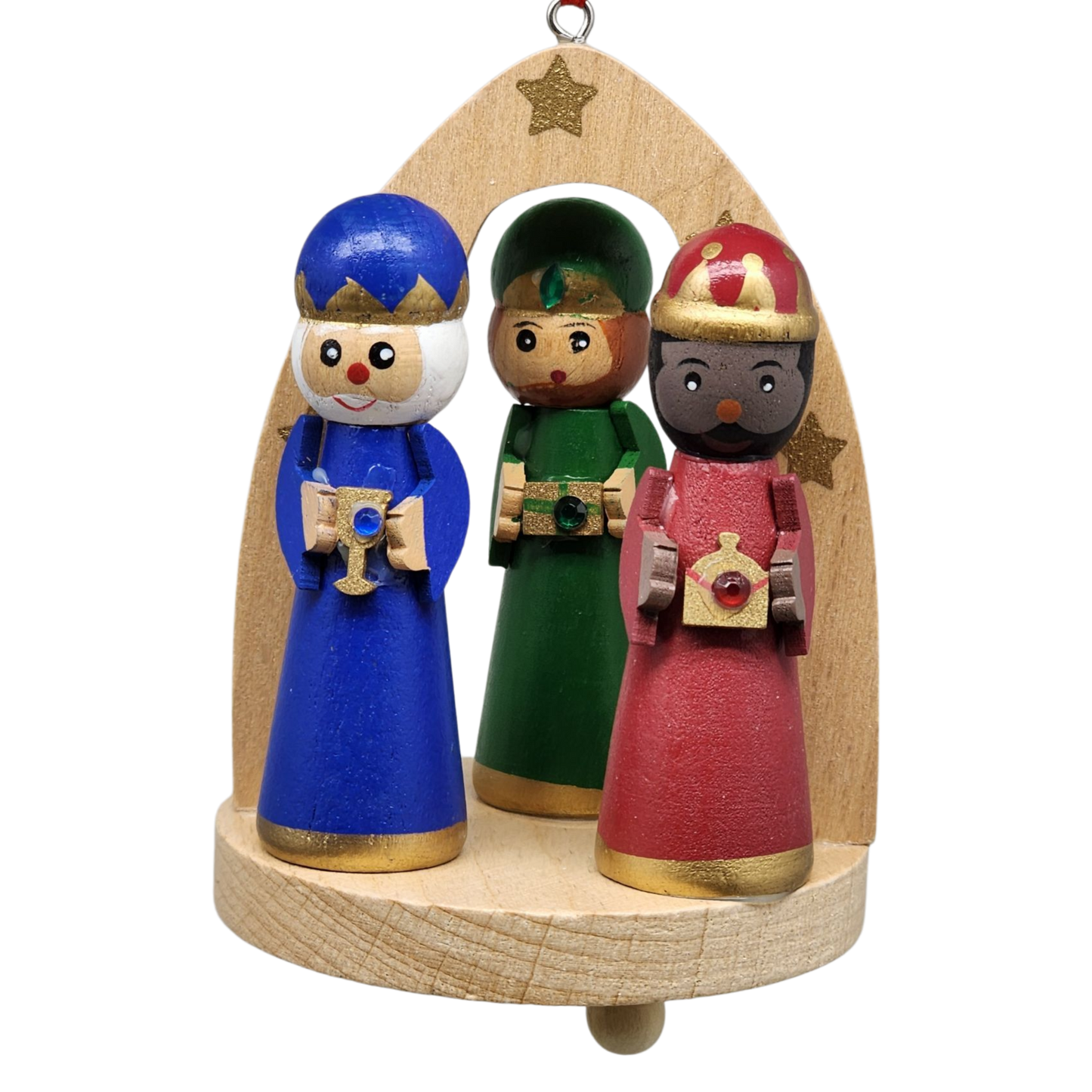 Three Kings Triptych Ornament