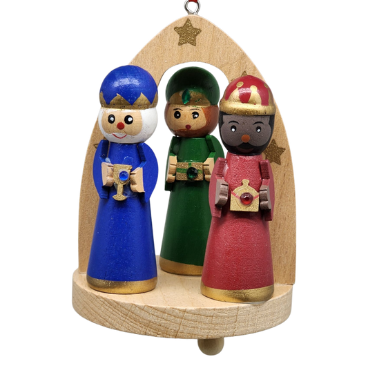 Three Kings Triptych Ornament