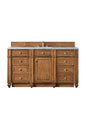 Bristol 60" Single Vanity Cabinet, Bright White