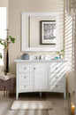 Palisades 48" Single Vanity Cabinet, Bright  White