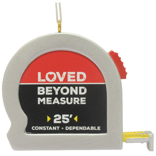 Tape Measure Hallmark Ornament