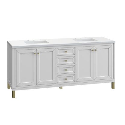 Chicago 72" Double Vanity Cabinet