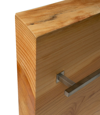 ALFI brand  ABTW3216H 32"x16" Live Edge Cedar Wood Towel Warmer
