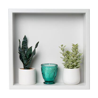 ALFI brand ABNC1616 16" x 16"  Square Single Shelf Bath Shower Niche