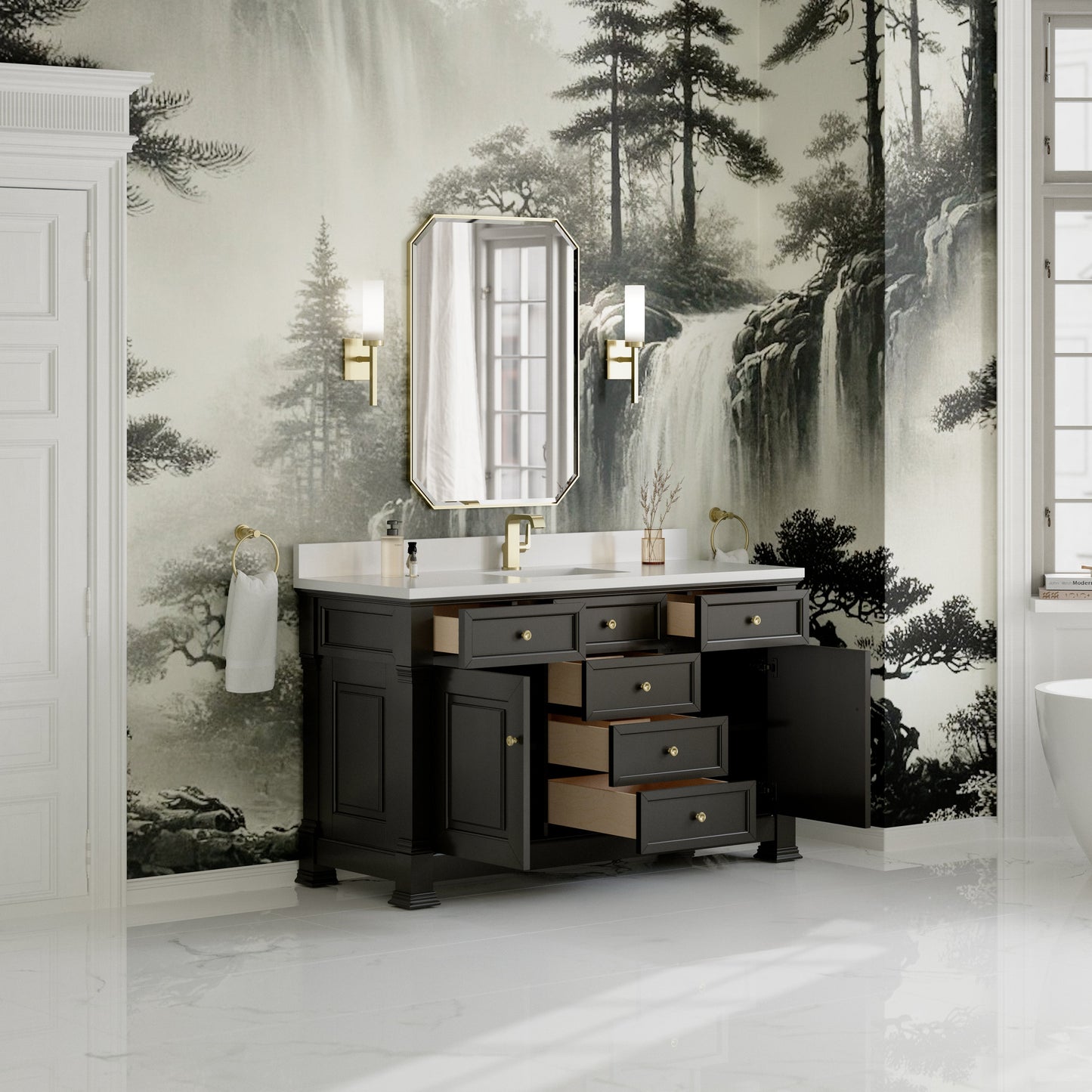 Brookfield 60" Single Vanity