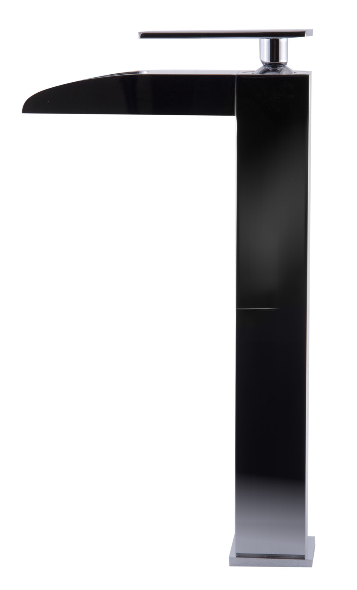 ALFI brand AB1597 Single Hole Tall Waterfall Bathroom Faucet