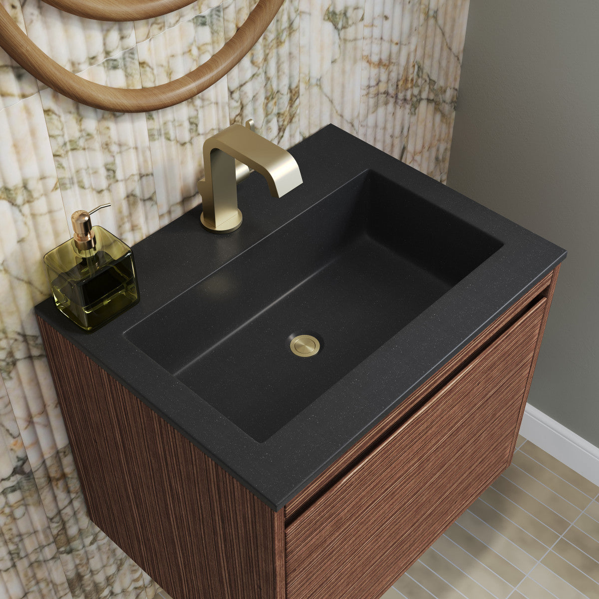 Mantova 23.6" Single Vanity Cabinet