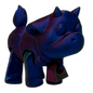 Barnyard Cow - Metallic Rainbow  Color