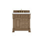 James Martin 547-V36 Brookfield 36” Single Vanity – Black Onyx / Honey Oak / Pearl Charcoal