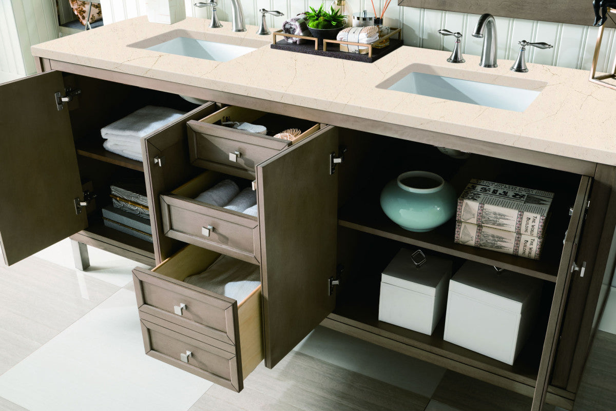 Chicago 72" Double Vanity Cabinet