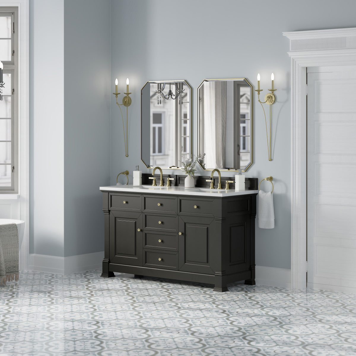 Brookfield 60" Double Vanity