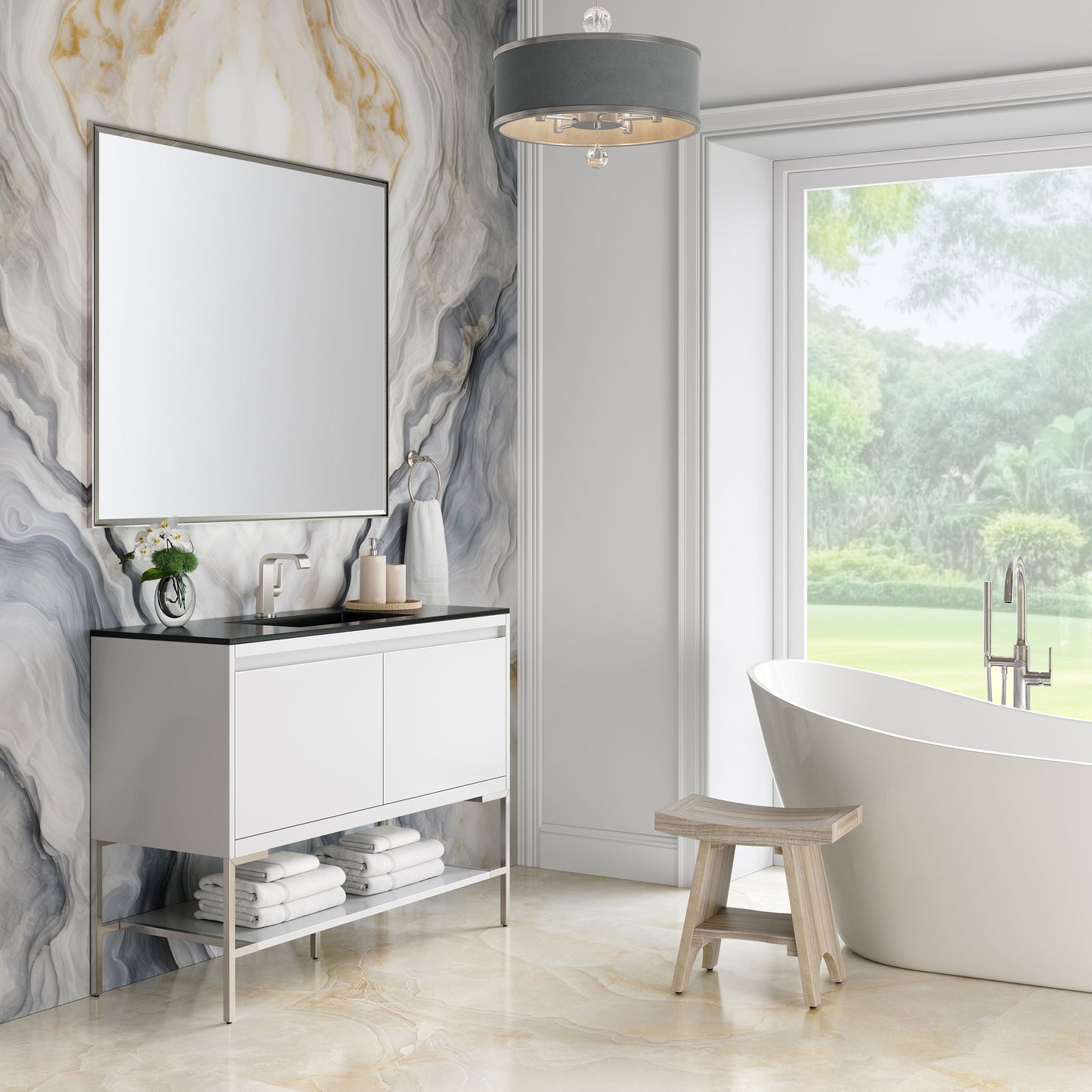 Mantova 47.3" Single Vanity Cabinet