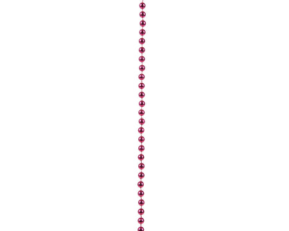 Shiny Bead Garland - Festive Pink - 32.8 Feet Long