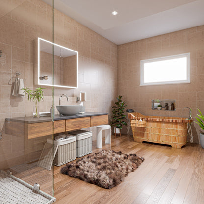 ALFI brand ABN2412 24 x 12  Horizontal Single Shelf Bath Shower Niche