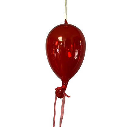 Balloon Ornament - Red
