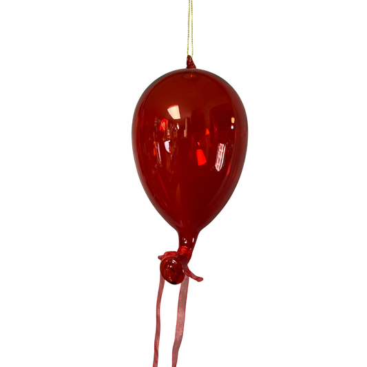 Balloon Ornament - Red