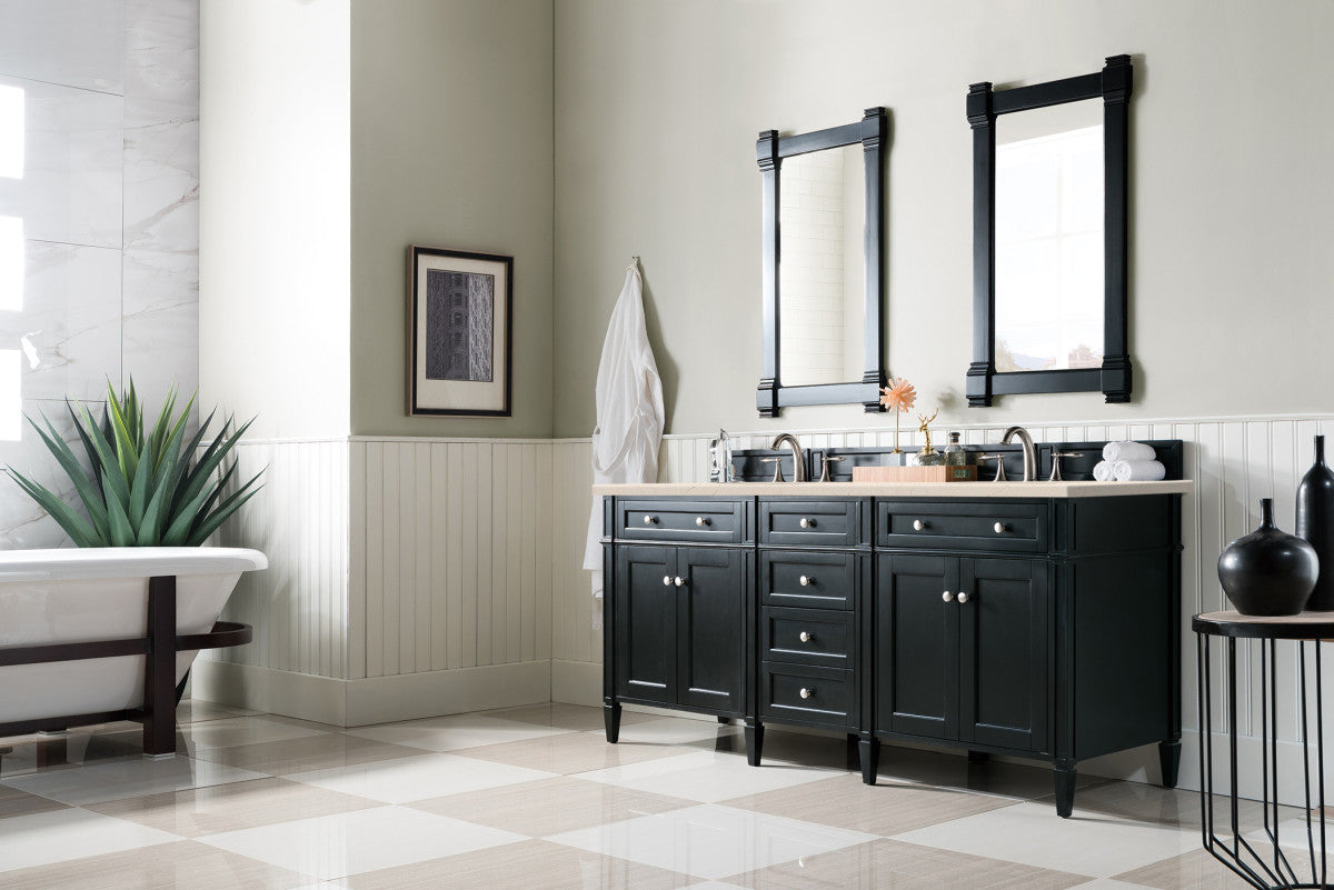 Brittany 72" Double Vanity Cabinet