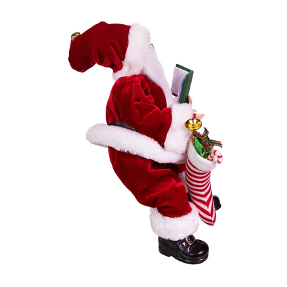 Kringles Santa With Book - 16 Inch