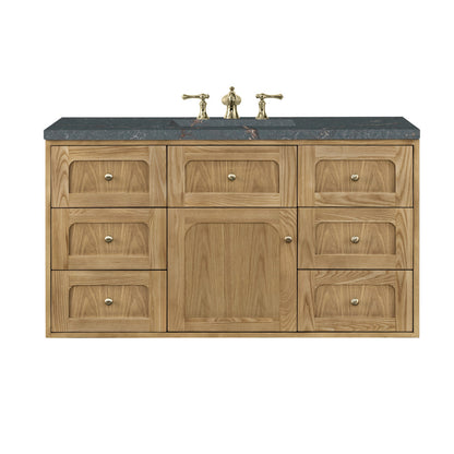 Laurent 48" Single Vanity Cabinet, Light Natural Oak