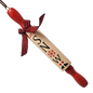Wood Rolling Pin Ornament - Let it Snow