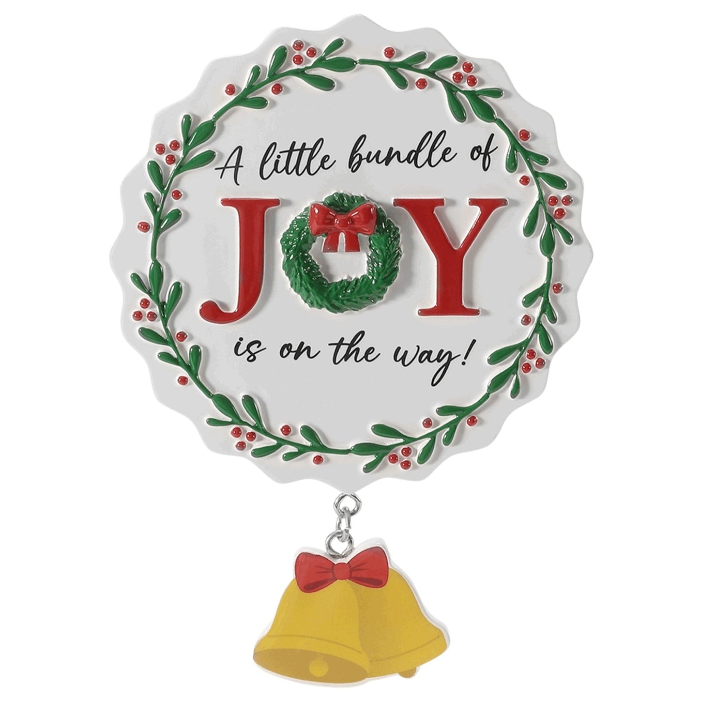 A Little Bundle Of Joy Is On The Way Ornament