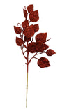GLITTER LEAF PICK H13 RED
