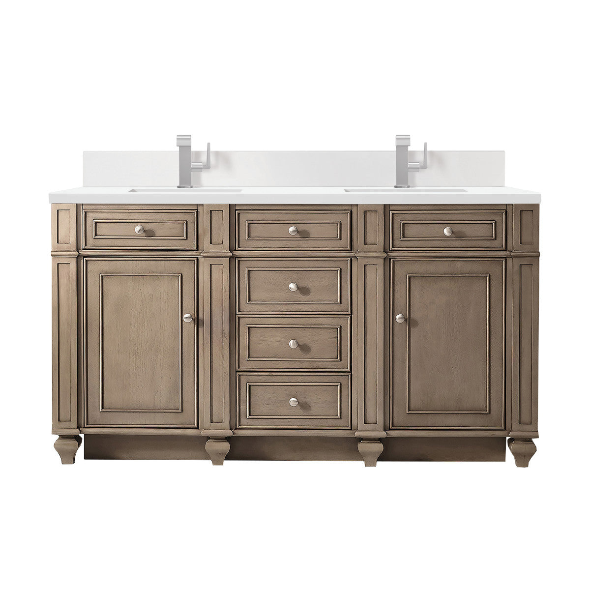 Bristol 60" Double Vanity Cabinet