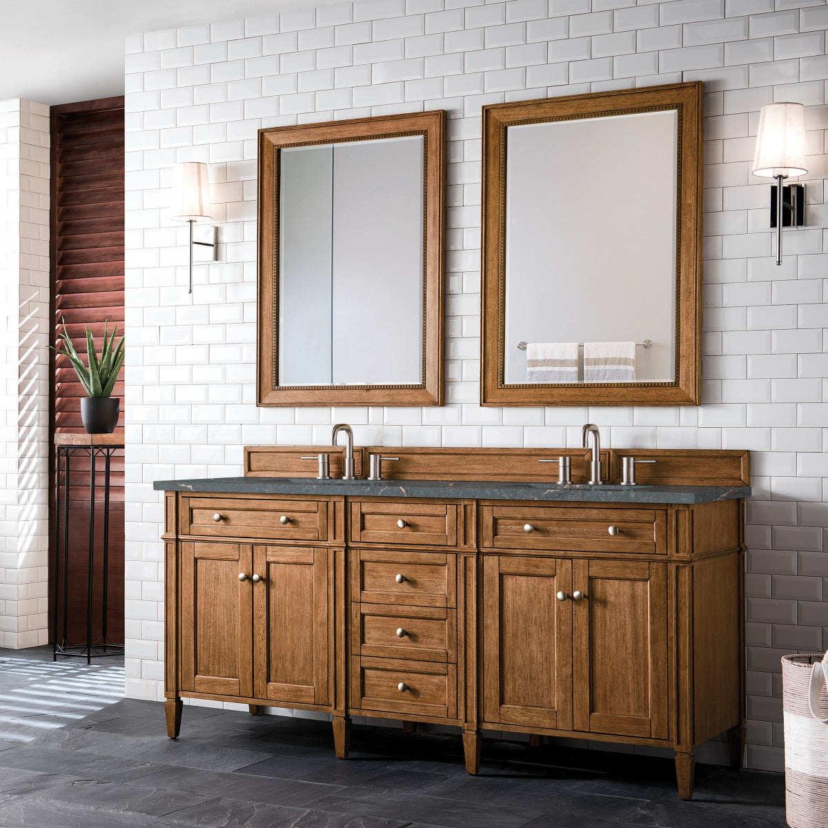 Brittany 72" Double Vanity Cabinet