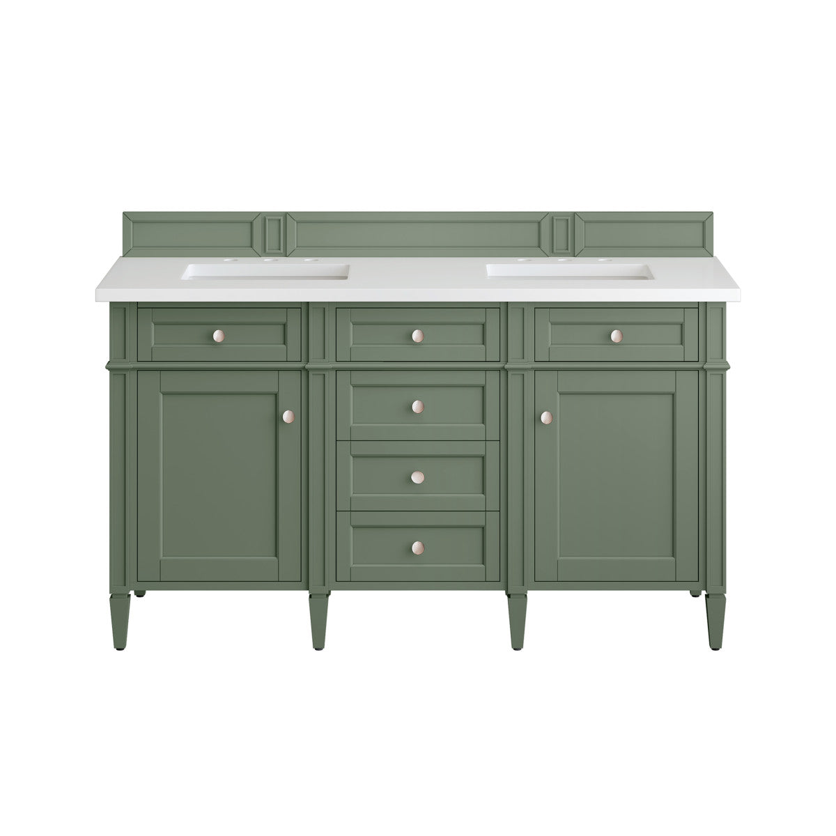 Brittany 60" Double Vanity Cabinet