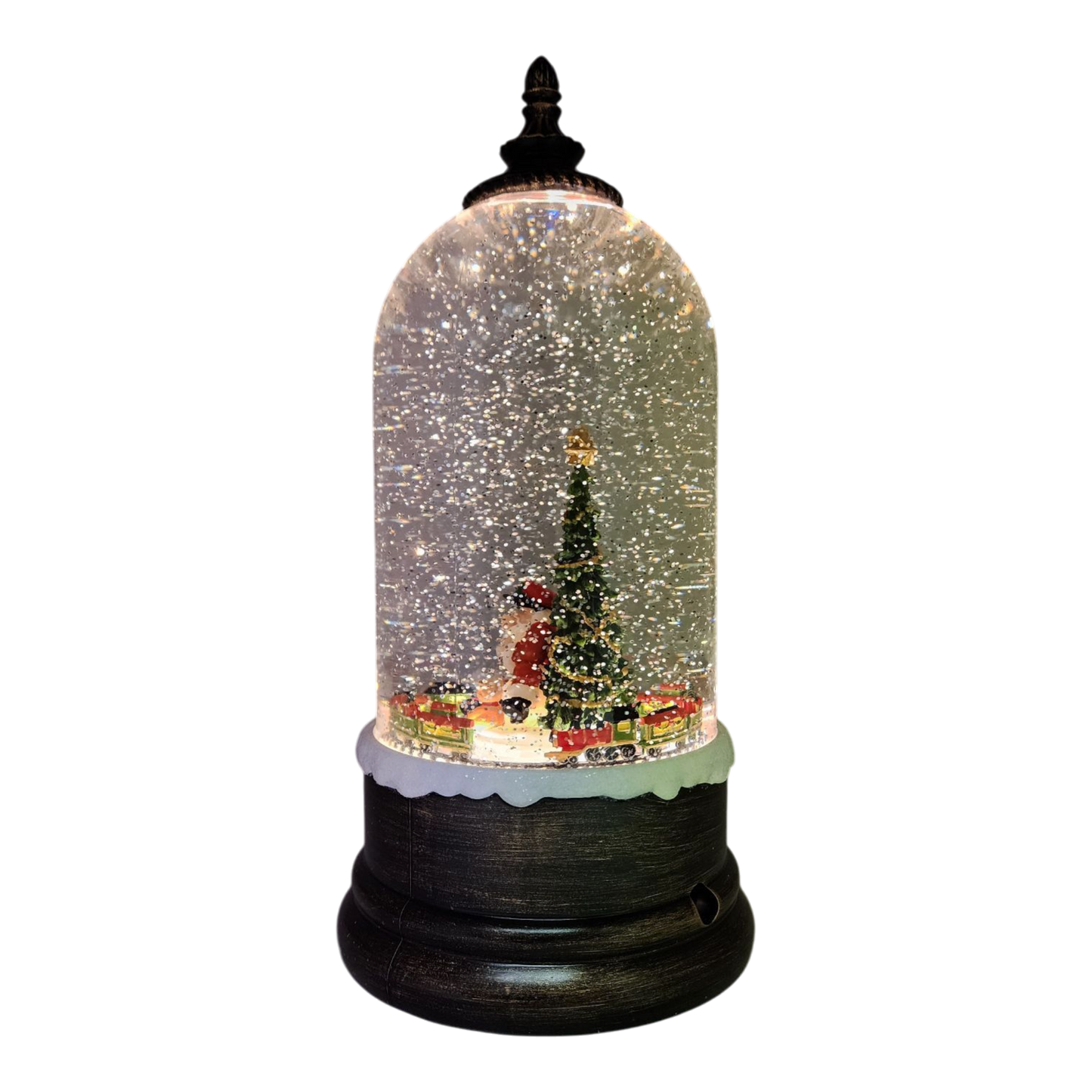 Santa's Magical Christmas Train Snow Globe