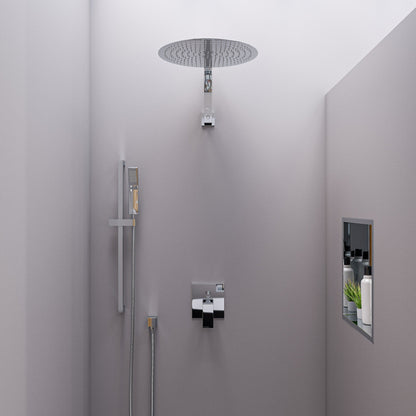 ALFI brand RAIN16R 16" Round Ultra-Thin Rain Shower Head