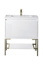 Mantova 31.5" Single Vanity Cabinet