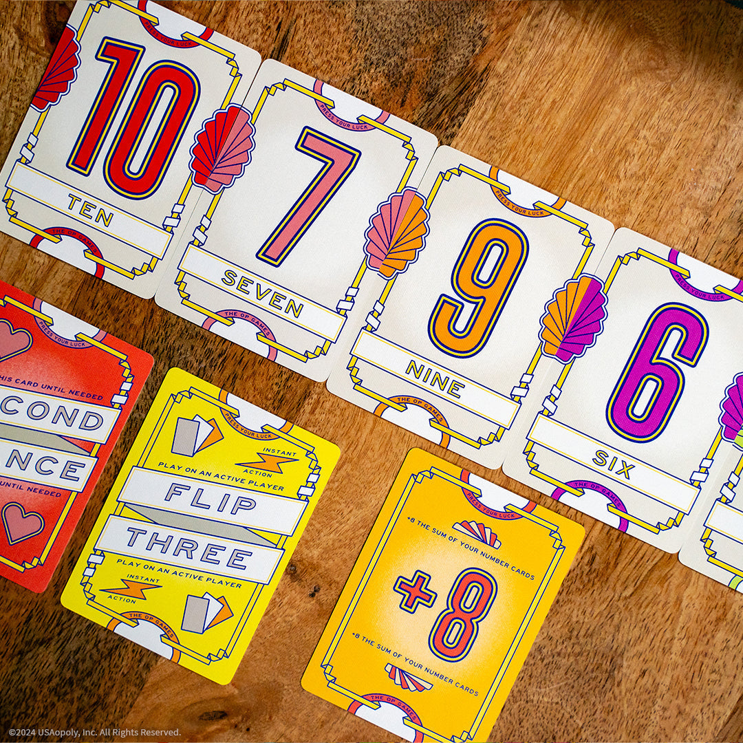 Filp 7 Card Game