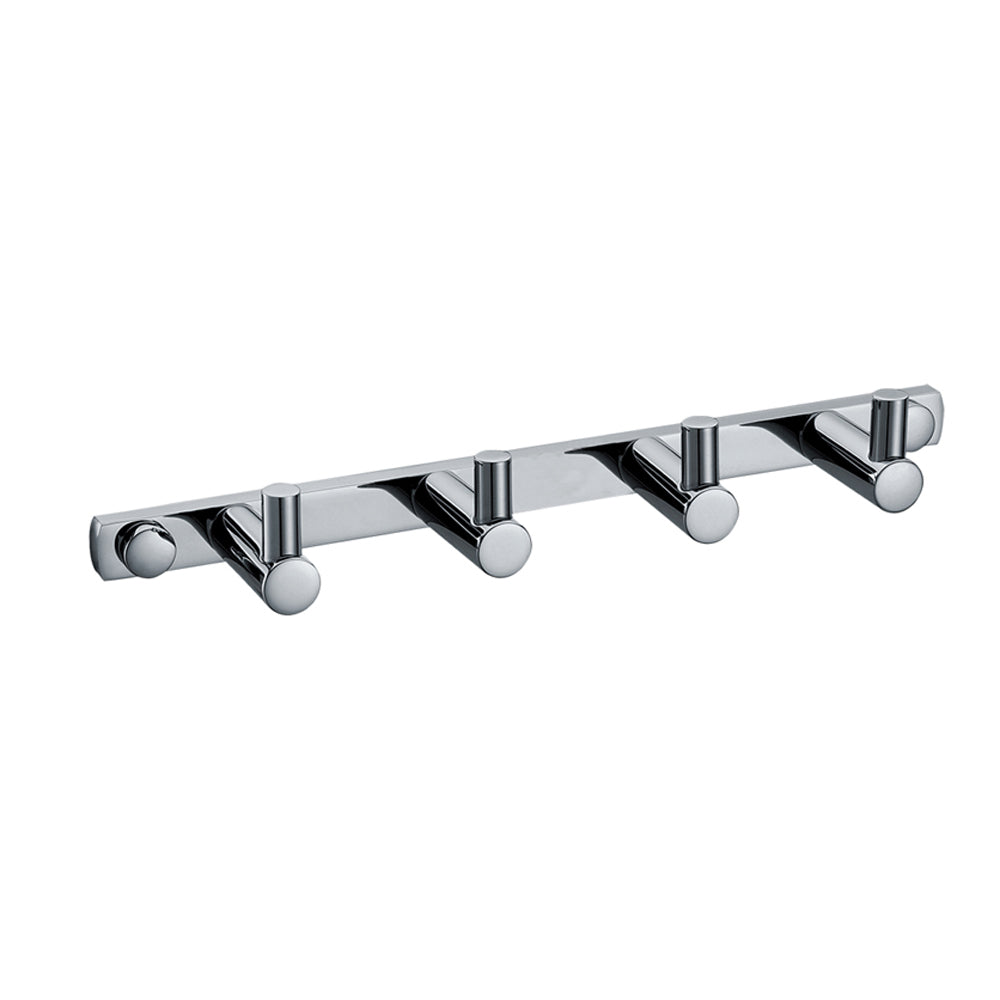 ALFI brand AB9528 Wall Mounted 4 Prong Robe / Towel Hook