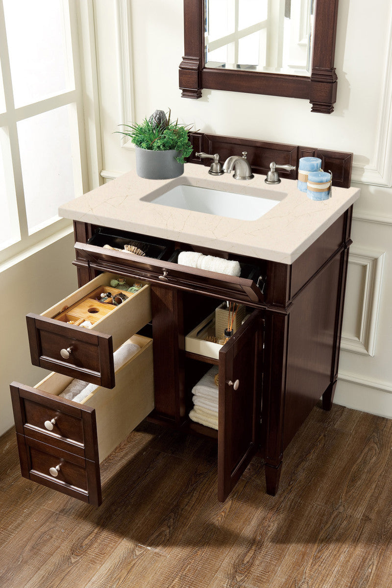Brittany 30" Single Vanity Cabinet