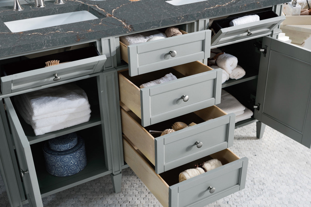 Brittany 60" Double Vanity Cabinet