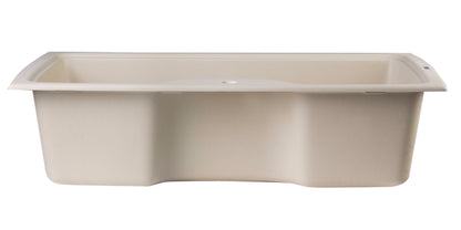 ALFI brand AB3520DI 35" Drop-In Single Bowl Granite Composite Kitchen Sink