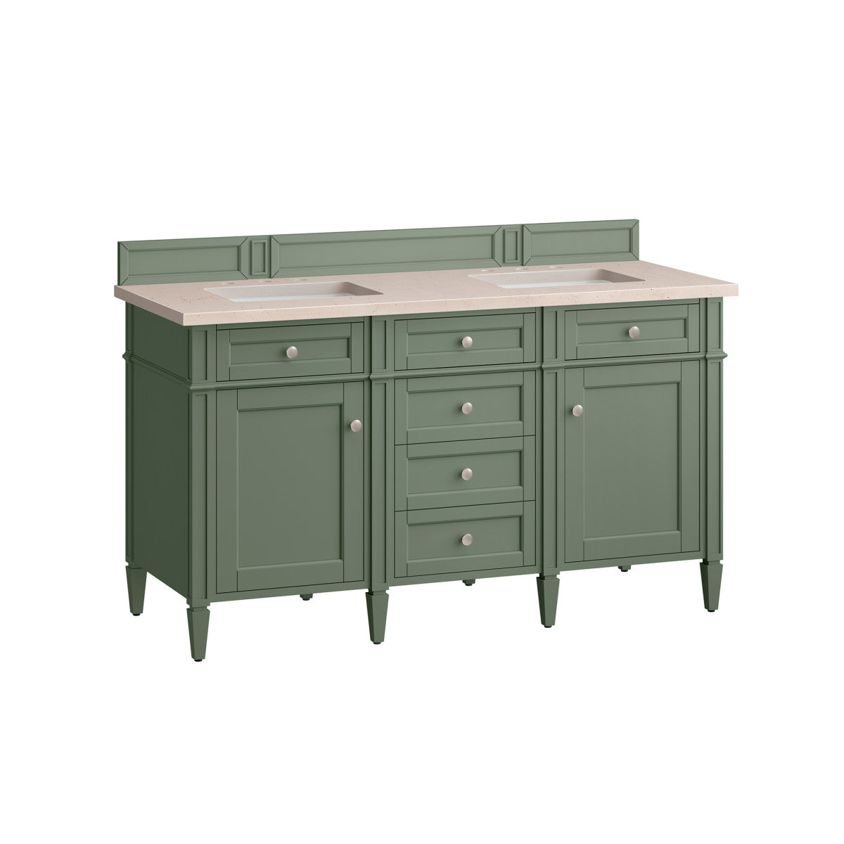 Brittany 60" Double Vanity Cabinet