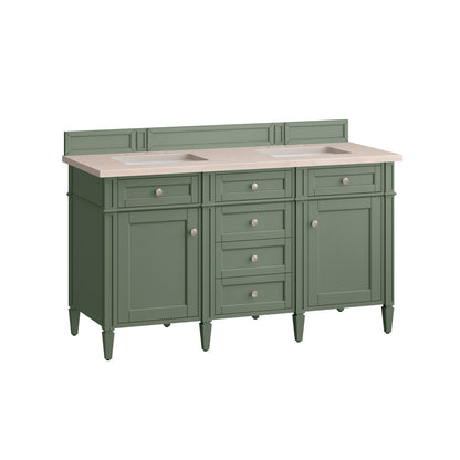 Brittany 60" Double Vanity Cabinet