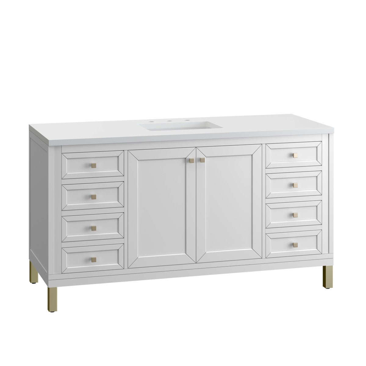 Chicago 60" Single Vanity Cabinet