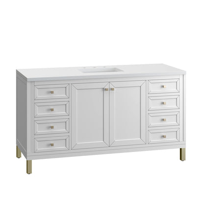 Chicago 60" Single Vanity Cabinet